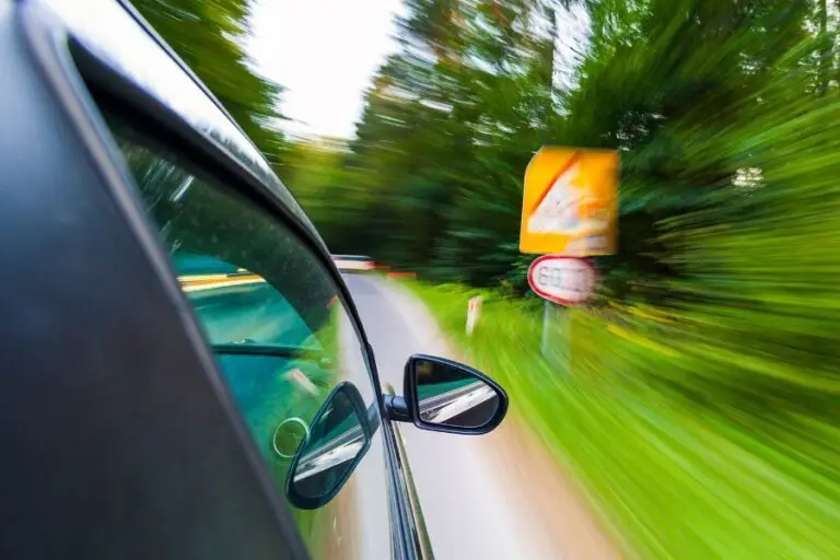 person speed driving on the road street legal